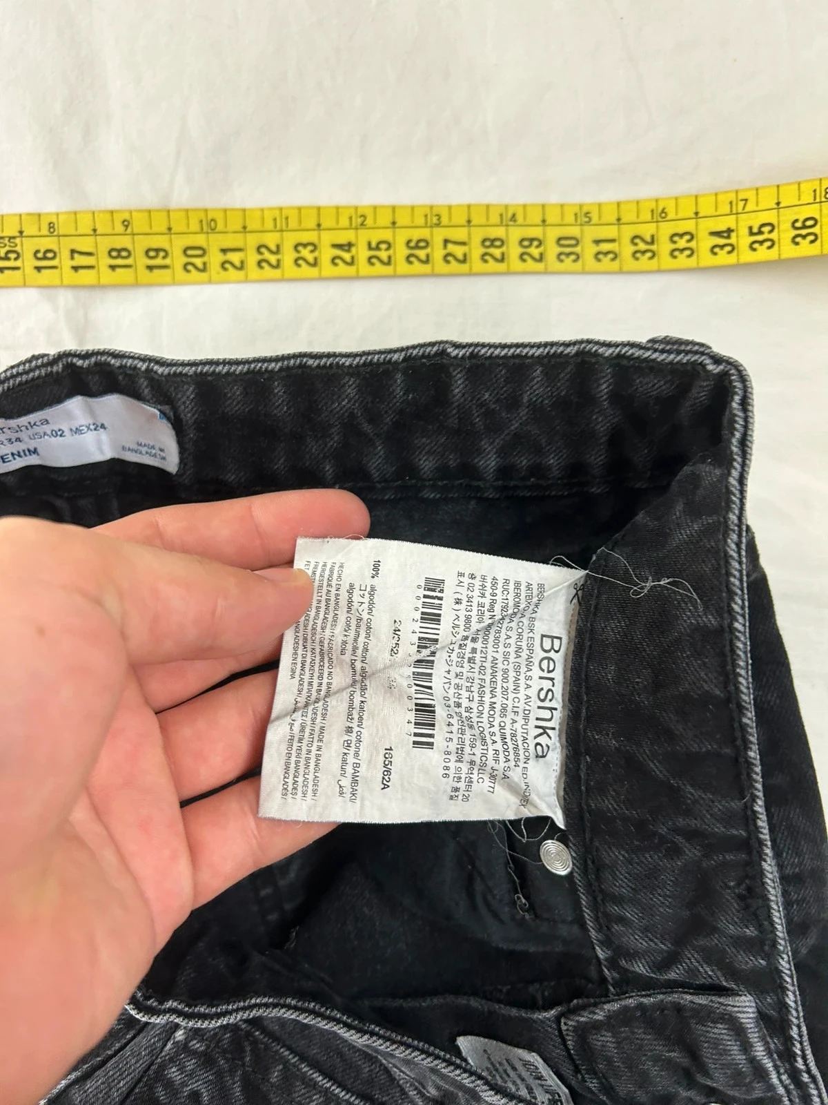Jeans mom preto Bershka tamanho 34 – photo 10